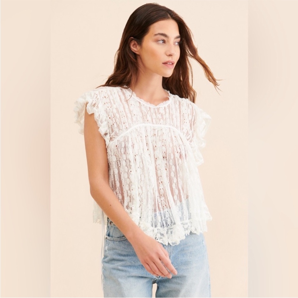 Free People “Lucea” blouse